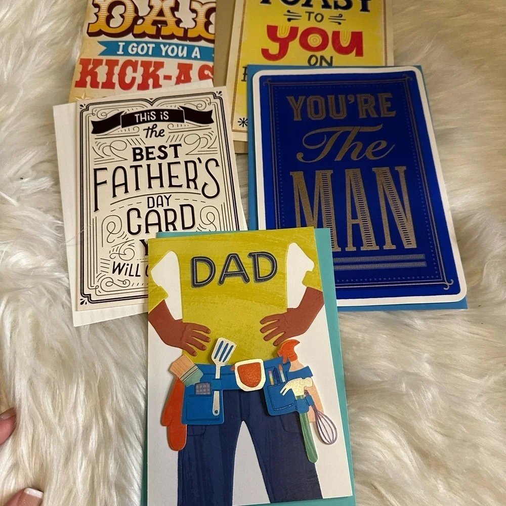 🩵5/$8 Father's Day Greeting Cards Set
